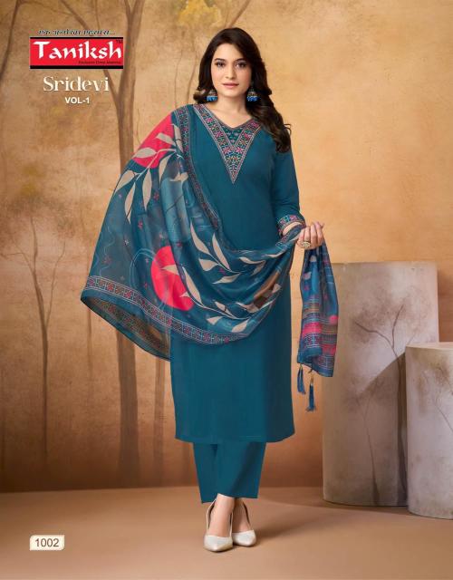 Taniksh sridevi vol 1 straight kurti wholesale